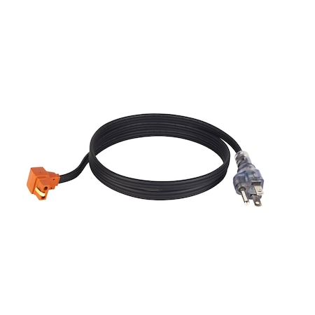 Zerostart Lit Plug Version Of 3600001 Replacement Cord, 120V, Right Angled, Silicone, Rectangular Heater Terminal 3600118